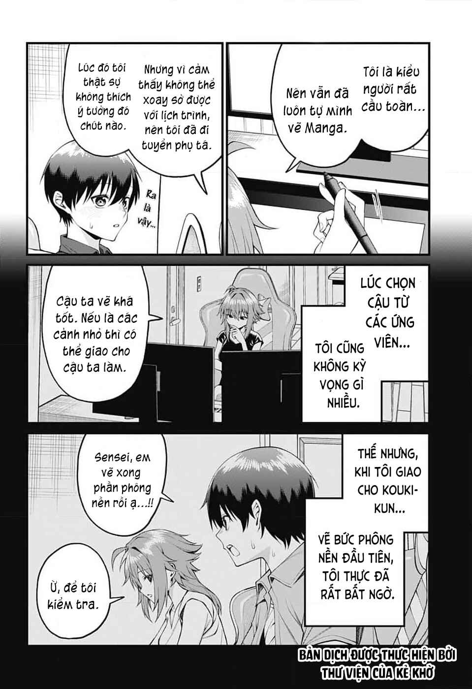 Trang 6 — Chương 19 · Tập truyện mới của Sensei phát hành