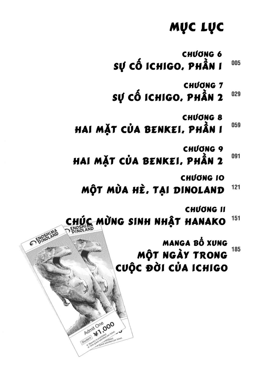 Trang 6 — Chương 6 · Sự cố Ichigo, phần 1