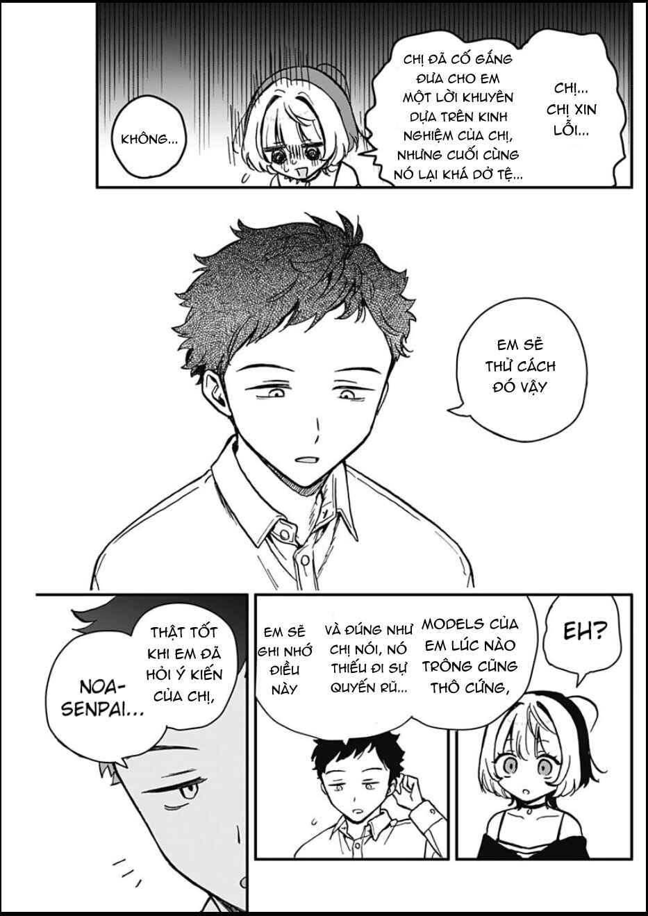 Trang 13 — Chương 5 · Noa-senpai và lời khuyên