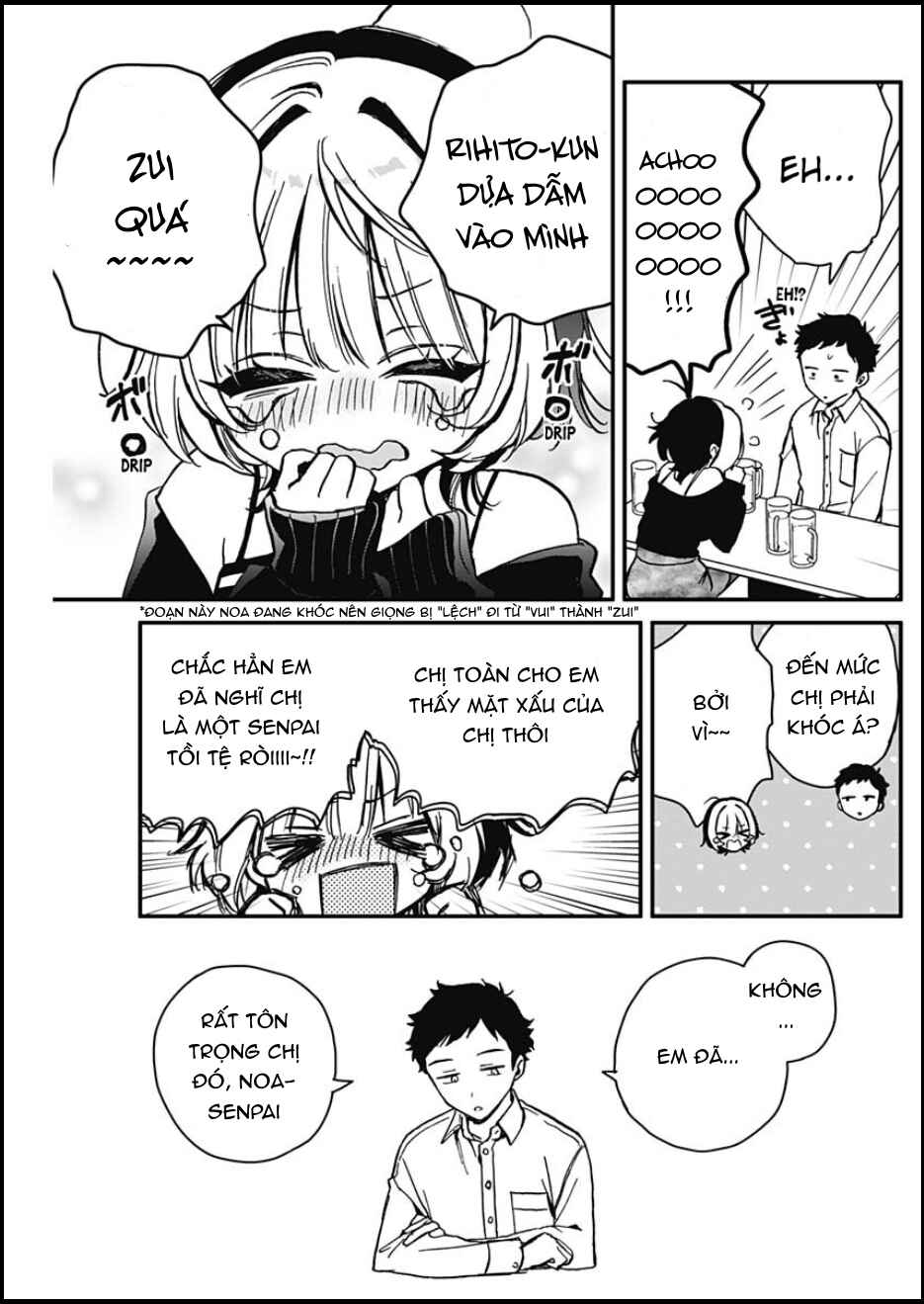 Trang 15 — Chương 5 · Noa-senpai và lời khuyên