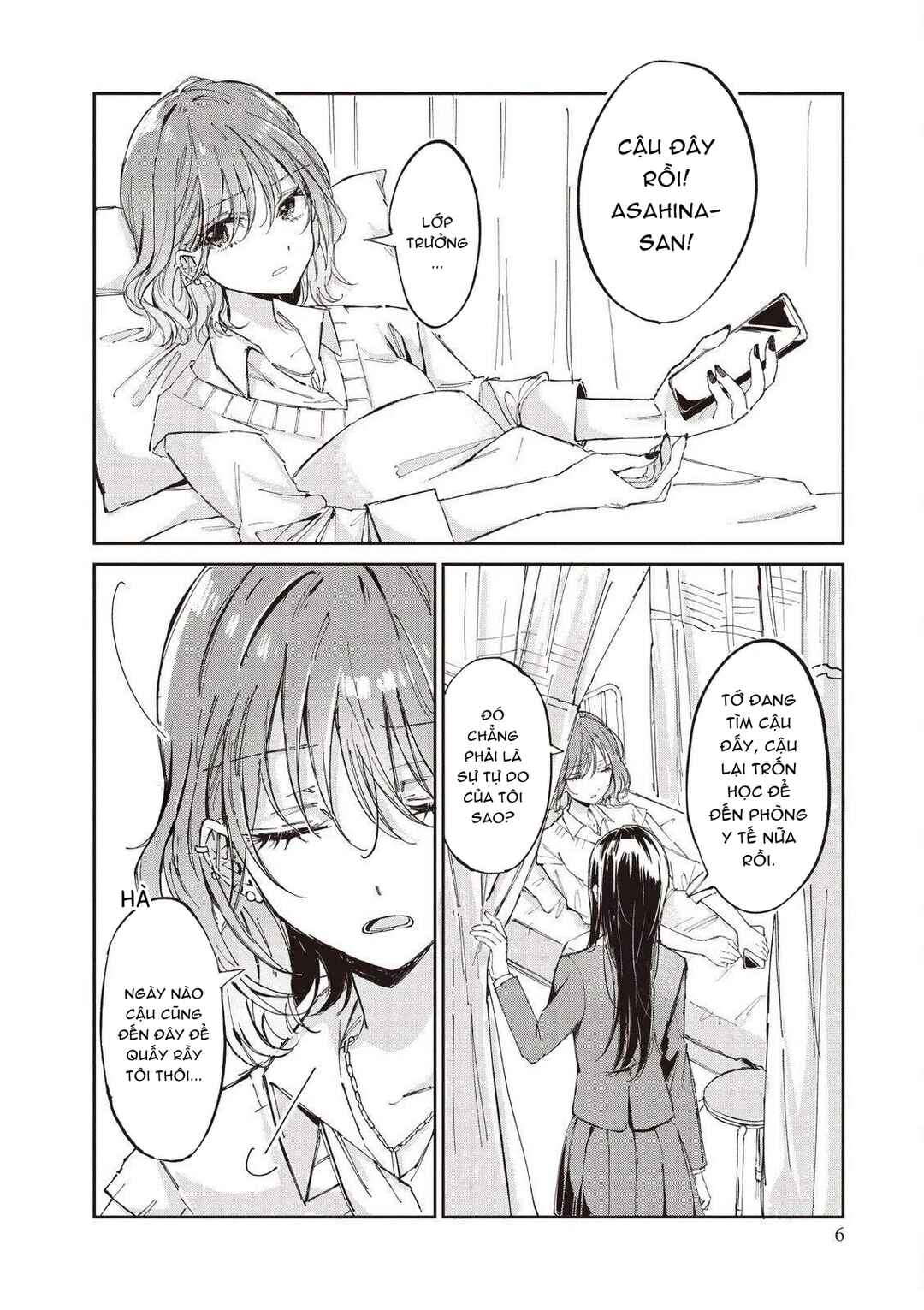 Trang 9 — Chương 1 · Tsukimiya Korei và Asahina Akari