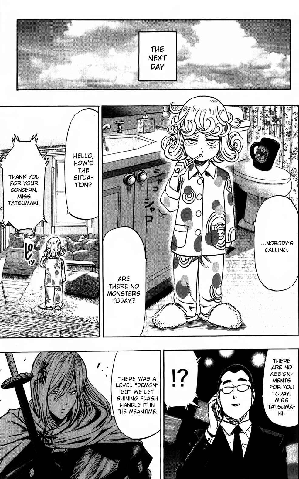 Chapter 55.6 (Tatsumaki's Day Off | Volume 10 Extras) page 5